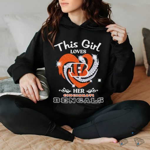 Cincinnati Bengals this girl loves football hoodie, sweater, longsleeve, shirt v-neck, t-shirt