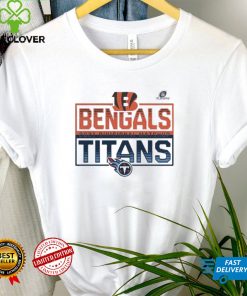 Cincinnati Bengals vs Tennessee Titans 2021 Division Matchup shirt
