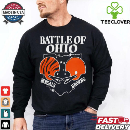 Cincinnati Bengals vs. Cleveland Browns October 20, 2024 Battle Of Ohio Shirt