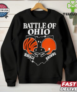 Cincinnati Bengals vs. Cleveland Browns October 20, 2024 Battle Of Ohio Shirt