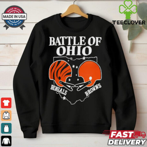 Cincinnati Bengals vs. Cleveland Browns October 20, 2024 Battle Of Ohio Shirt