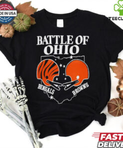 Cincinnati Bengals vs. Cleveland Browns October 20, 2024 Battle Of Ohio Shirt