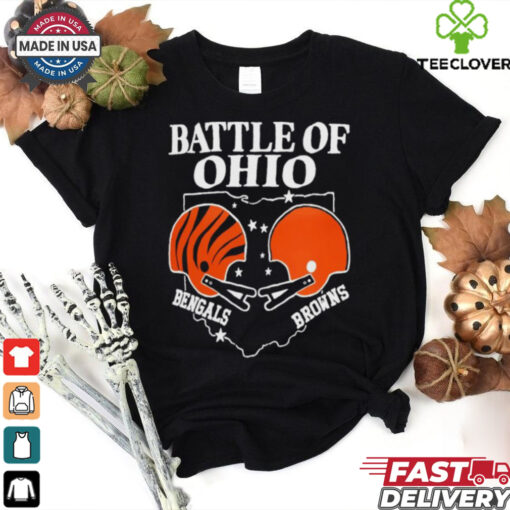 Cincinnati Bengals vs. Cleveland Browns October 20, 2024 Battle Of Ohio Shirt