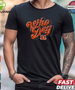 Cincinnati Bengals who Dey logo shirt
