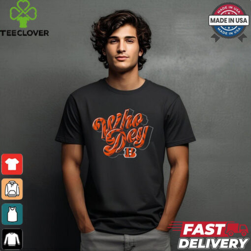 Cincinnati Bengals who Dey logo shirt