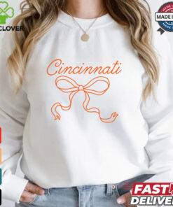 Cincinnati Croquette Bow Shirt