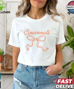 Cincinnati Croquette Bow Shirt