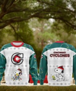 Cincinnati Cyclones Peanuts & Snoopy Limited Edition Sweater