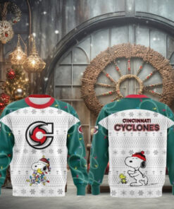Cincinnati Cyclones Peanuts & Snoopy Limited Edition Sweater