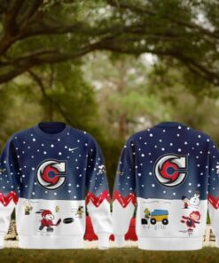 Cincinnati Cyclones Peanuts & Snoopy Night Light Sweater
