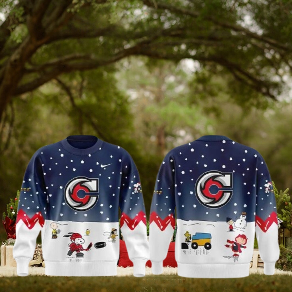 Cincinnati Cyclones Peanuts & Snoopy Night Light Sweater Cincinnati Cyclones Peanuts & Snoopy Night Light Sweater