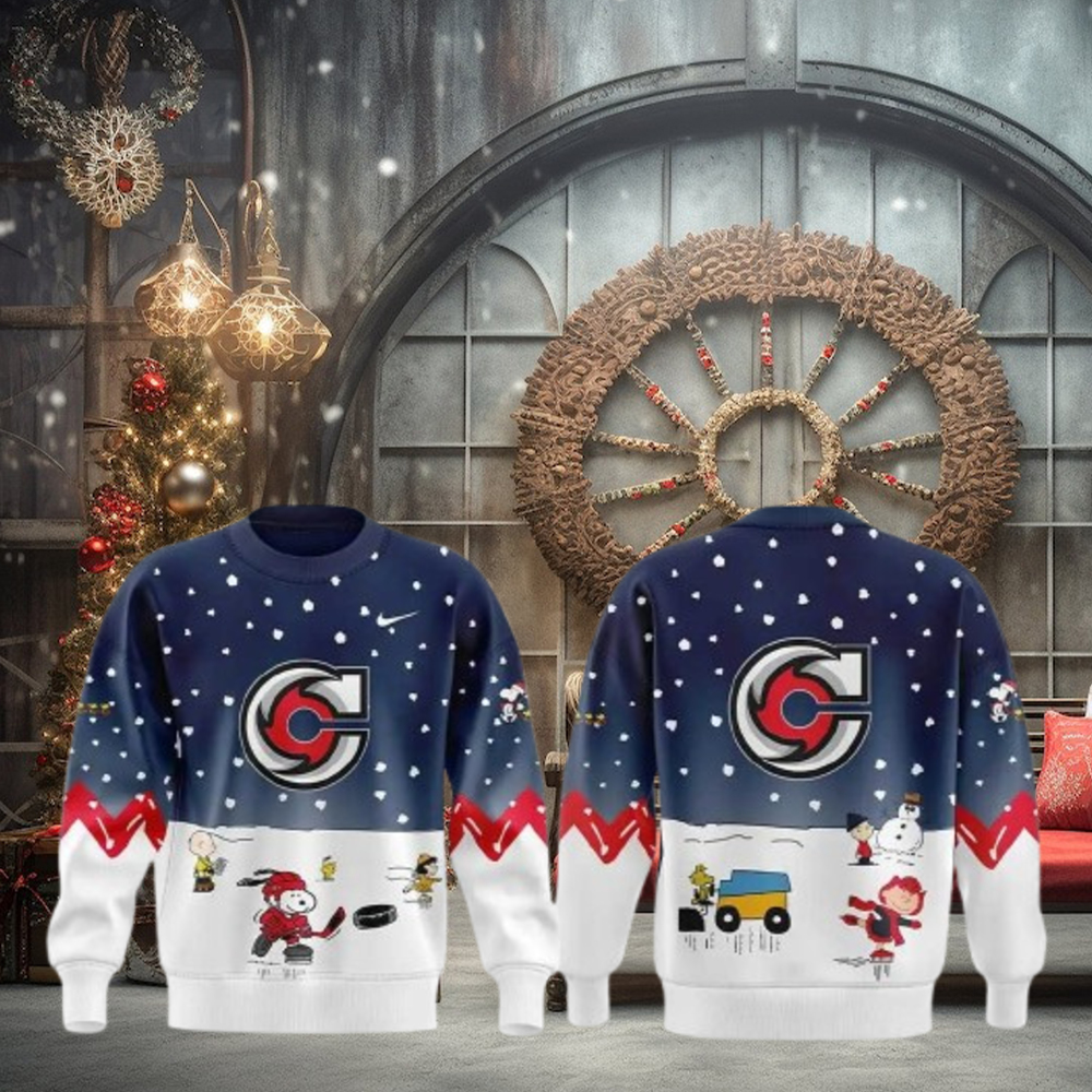 Cincinnati Cyclones Peanuts & Snoopy Night Light Sweater Cincinnati Cyclones Peanuts & Snoopy Night Light Sweater