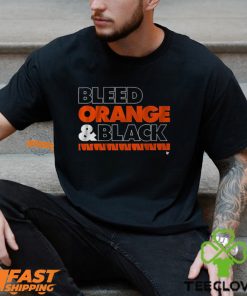Cincinnati Football Bleed Orange & Black Shirt