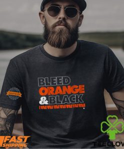 Cincinnati Football Bleed Orange & Black Shirt