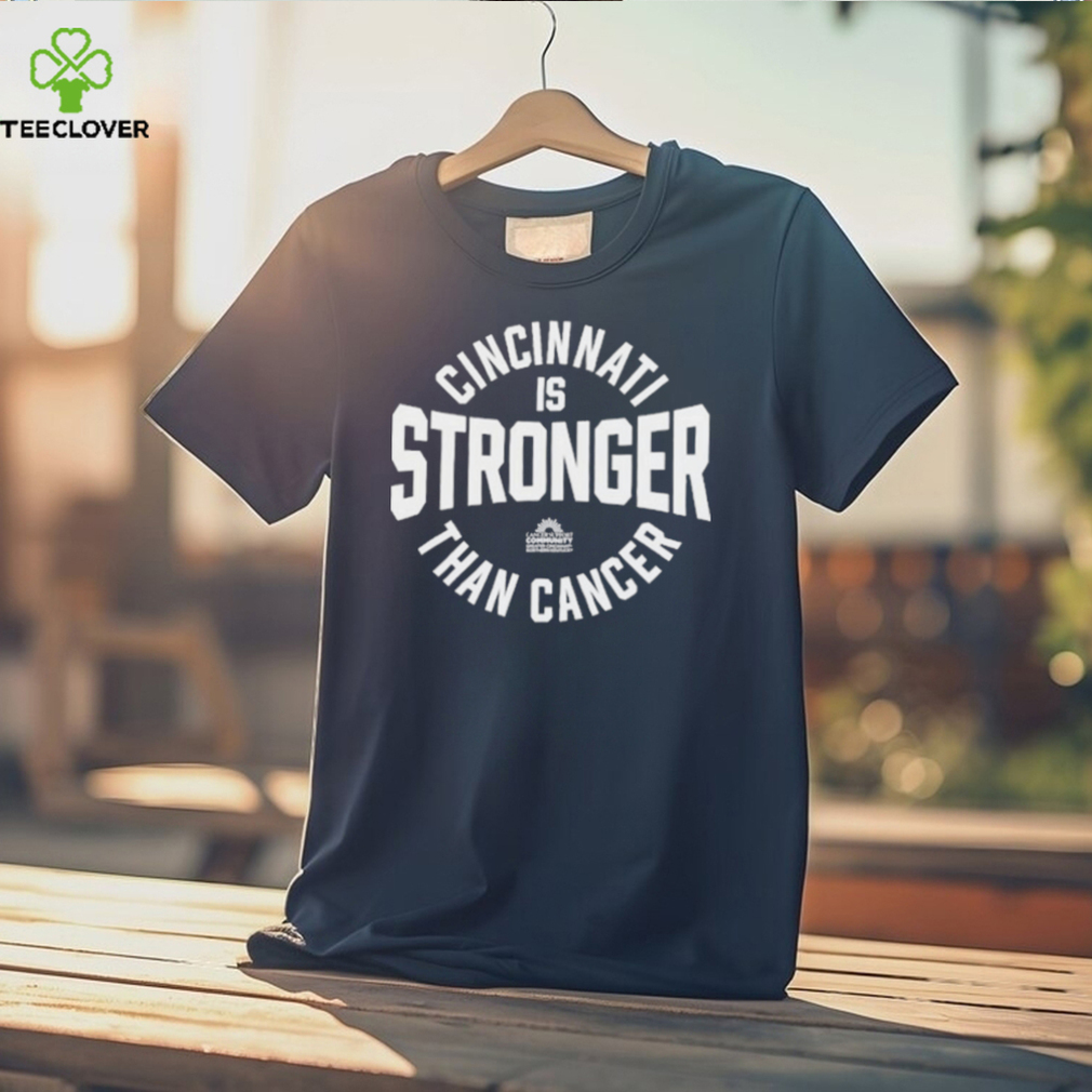 Cincinnati Is Stronger Than Cancer 2023 Shirt Cincinnati Is Stronger Than Cancer 2023 Shirt