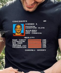 Cincinnati Ja’Marr Chase video game rating video game shirt