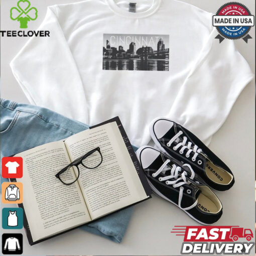 Cincinnati Postcard city photo shirt