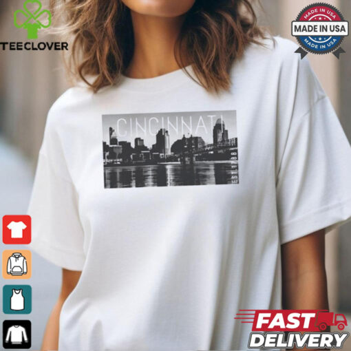 Cincinnati Postcard city photo shirt