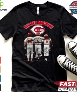 Cincinnati Reds Big Red Machine Peter Rose Johnny Bench Joe Morgan T Shirt