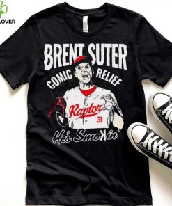 Cincinnati Reds Brent Suter 31 Comic Relief he’s smokin’ shirt