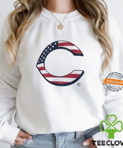 Cincinnati Reds C logo x Flag of the United States hoodie, sweater, longsleeve, shirt v-neck, t-shirt