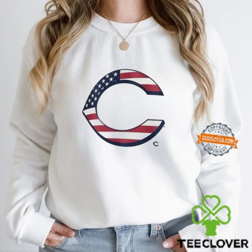 Cincinnati Reds C logo x Flag of the United States hoodie, sweater, longsleeve, shirt v-neck, t-shirt