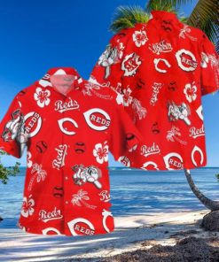 Cincinnati Reds Hawaiian shirt giveaway 2023