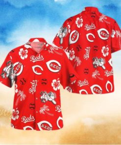 Cincinnati Reds Hawaiian shirt giveaway 2023