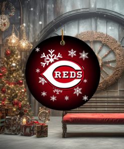 Cincinnati Reds MLB Xmas Gifts For Fan Christmas Tree Decorations Ornament