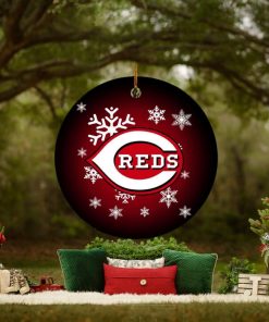 Cincinnati Reds MLB Xmas Gifts For Fan Christmas Tree Decorations Ornament
