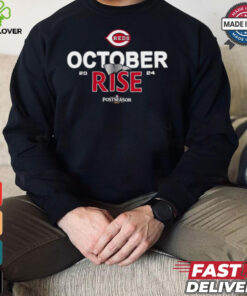 Cincinnati Reds October rise 2024 Postseason shirt