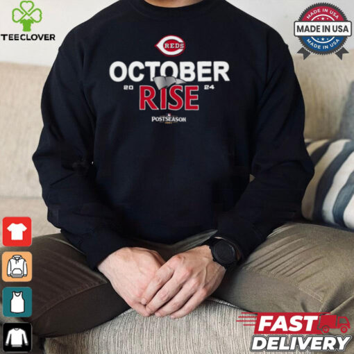 Cincinnati Reds October rise 2024 Postseason shirt