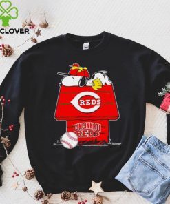 Cincinnati Reds Snoopy And Woodstock The Peanuts Baseball hoodie, sweater, longsleeve, shirt v-neck, t-shirt