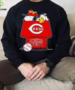 Cincinnati Reds Snoopy And Woodstock The Peanuts Baseball hoodie, sweater, longsleeve, shirt v-neck, t-shirt