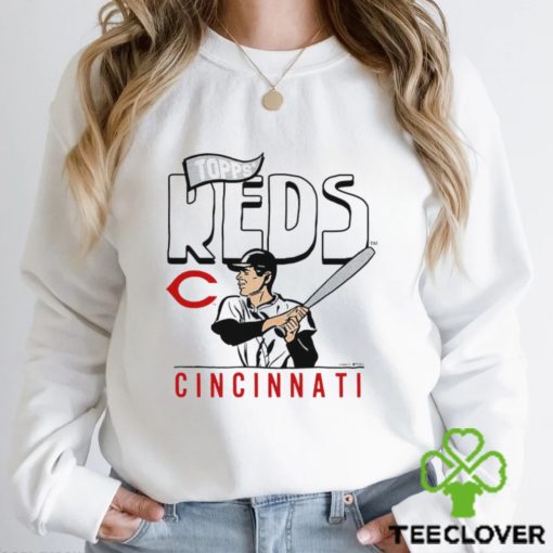 Cincinnati Reds Topps baseball retro shirt