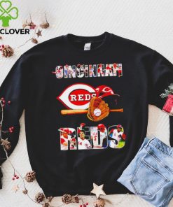 Cincinnati Reds baseball players text logo hoodie, sweater, longsleeve, shirt v-neck, t-shirt