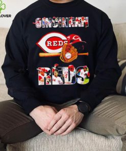 Cincinnati Reds baseball players text logo hoodie, sweater, longsleeve, shirt v-neck, t-shirt