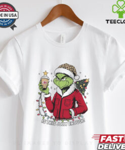 Cincinnati Reds x Santa Grinch Is This Jolly Enough Merry Christmas Shirt