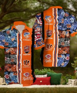 Cincinnati Sport Teams Hawaiian Shirt Sport Fans Lover Gift