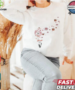 Cincinnati Sports Teams Floral Dandelion Shirt