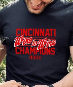 Cincinnati Wire To Wire Champions 1990 shirt