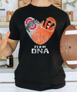 Cincinnati bengals And Ohio State Buckeyes Heart It’s In My DNA Shirt