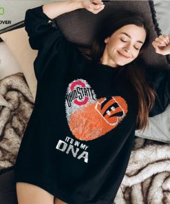 Cincinnati bengals And Ohio State Buckeyes Heart It’s In My DNA Shirt 1 Cincinnati bengals And Ohio State Buckeyes Heart It’s In My DNA Shirt