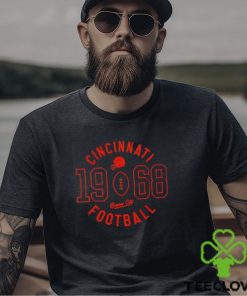 Cincinnati football 1968 circle logo shirt