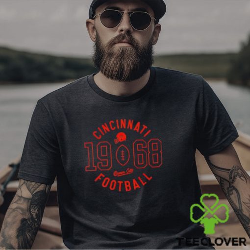 Cincinnati football 1968 circle logo shirt