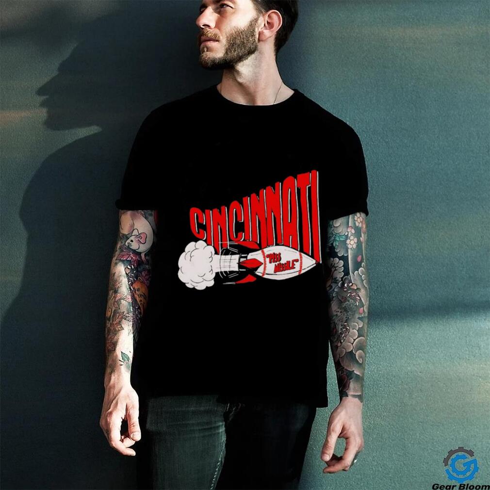 Cincinnati piss missile rocket football shirt Cincinnati piss missile rocket football shirt
