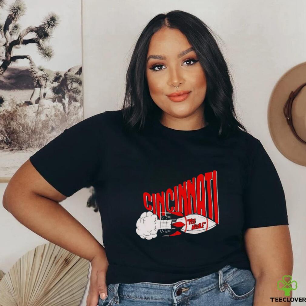 Cincinnati piss missile rocket football shirt Cincinnati piss missile rocket football shirt