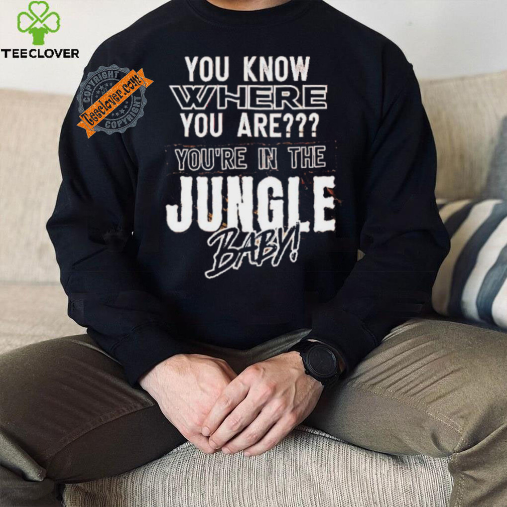Cincinnati you’re in the jungle baby shirt Cincinnati you’re in the jungle baby shirt
