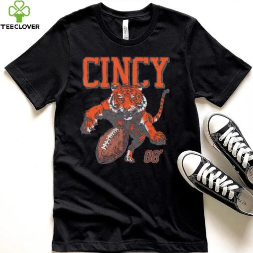 Cincinnnati Cincy football tiger attack ’68 shirt