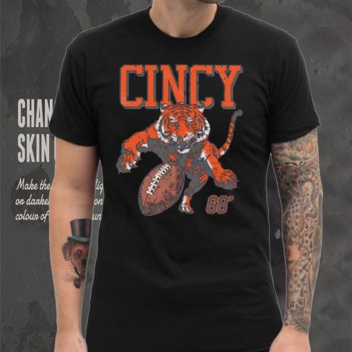 Cincinnnati Cincy football tiger attack ’68 shirt